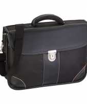 Luxe laptoptas documententas met verstelbare schouderband 1 5 liter